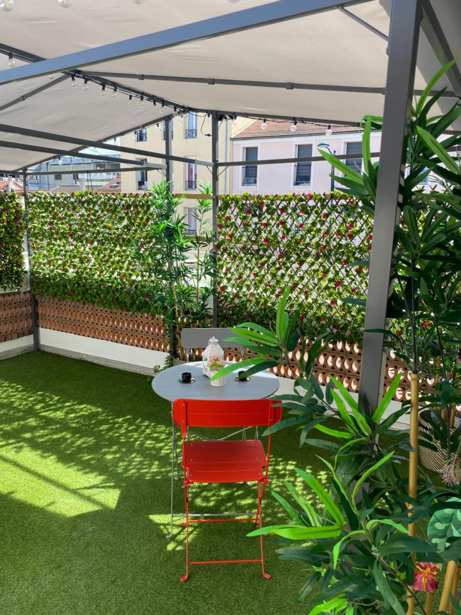 Appartement Paris-Eiffel, Bienvenue -Terrasse -Netflix à Pantin Extérieur photo