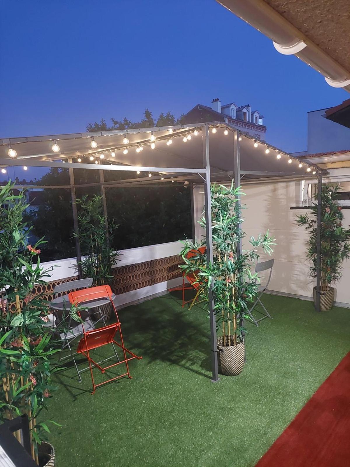 Appartement Paris-Eiffel, Bienvenue -Terrasse -Netflix à Pantin Extérieur photo